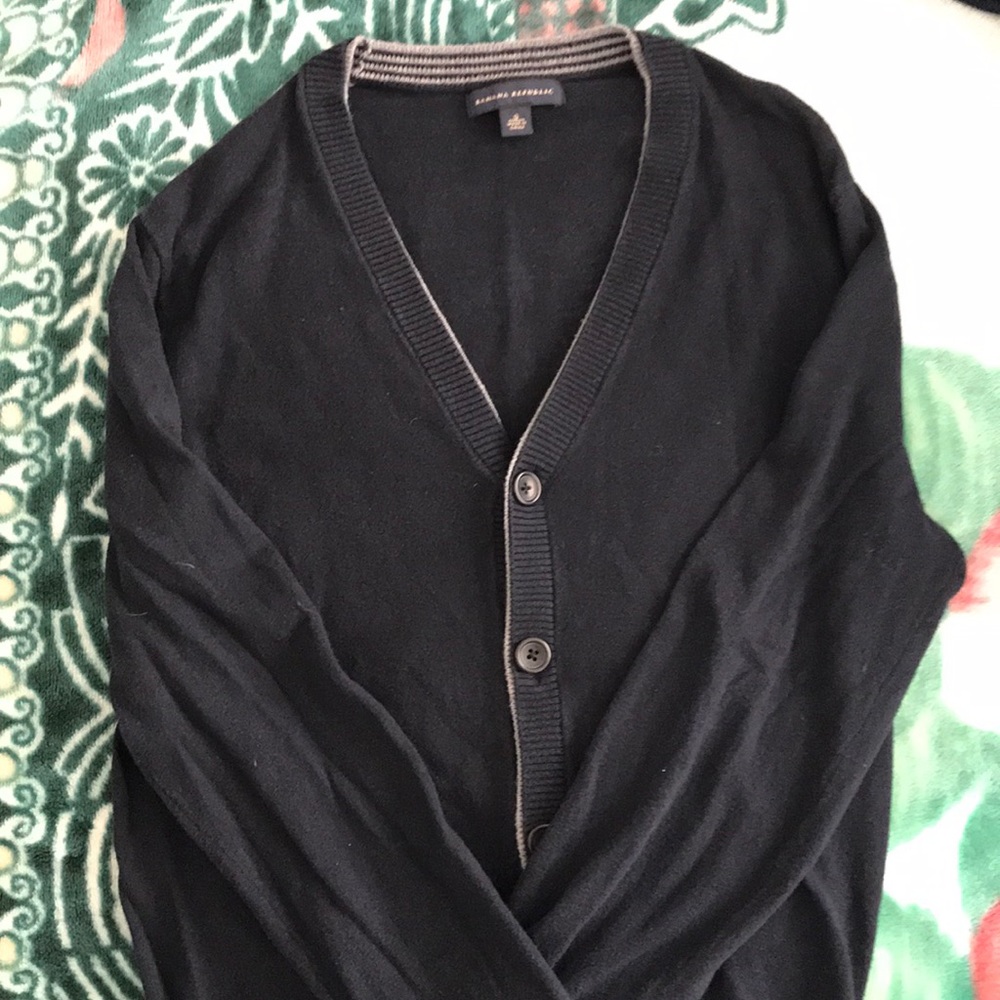 Men’s Cardigan Sweater.